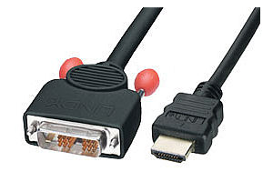 Lindy 3m HDMI to DVI Cable - Lindy Premium Grade