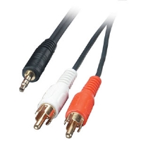Lindy Audio Cable (Jack Male to Phono Male) 3m