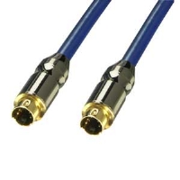 Lindy Premium Gold S-Video Cable, 1mtr