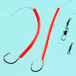 Ling and Dogfish Rig - 2 Hook (Pack of 10 Rigs)