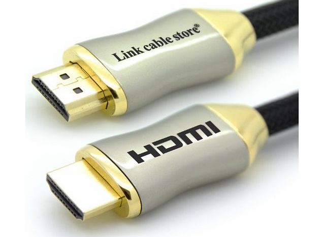 Link Cable Store LCS - ORION XS - 13.12 Feet / 4.0 M - CL3 HDMI 1.4 - 2.0 Professional - 3D - Ultra HD 4k 2160p - Full HD 1080p - Audio Return Channel (ARC) - 24k Gold plated connectors