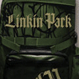 Linkin Park Army Green Backpack