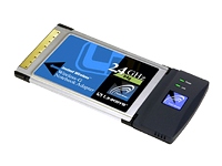 LINKSYS Wireless-G Notebook Adapter WPC54G