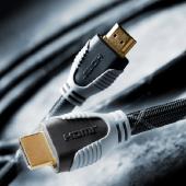 1.2m Luxury 24k Gold Plated HDMI Cable