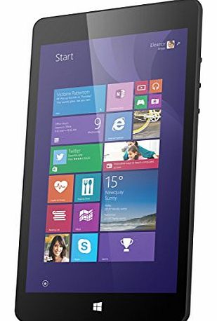 Linx 8 inch Tablet - Black (Intel Atom Z3735G, 1Gb RAM, 32Gb storage, camera, WLAN, BT, Windows 8.1)