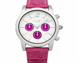 Lipsy Ladies Pink Strap Watch