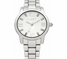 Lipsy Ladies Silver Bracelet Watch