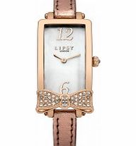 Lipsy Ladies White and Dusky Pink Watch