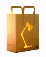 Paper Bag Table Lamp - bags of contemporary eco