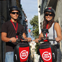 Lisbon by Night with Dinner incl Transport Lisbon Alfama on a Segway