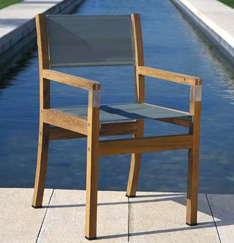 Lister Lutyens Company Lister Rivoli Stacking Textile Chair - WHILE STOCKS LAST!