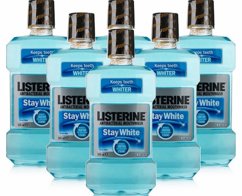 Antibacterial Mouthwash Stay White 6