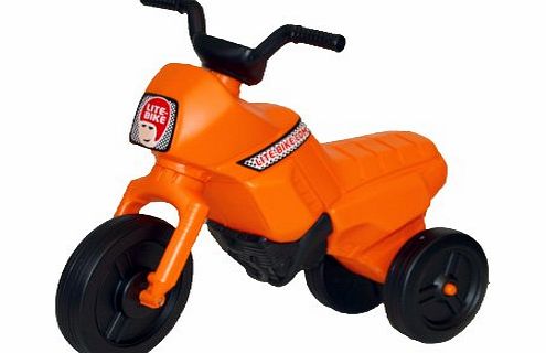 Ride-on Toddler Trike, Push-along Motorbike, Kids Bike (18-24 months, Orange)