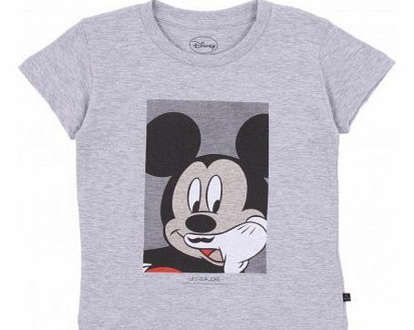 Mickey T-shirt Grey `8 years,10 years,12 years
