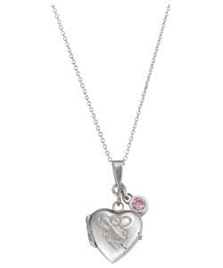 Little Gems Sterling Silver Heart Locket
