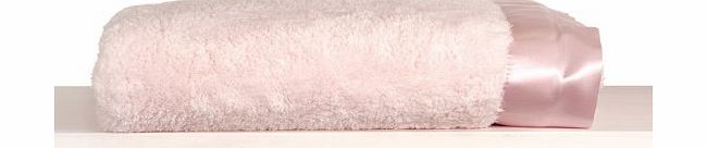 Chenille Baby Blanket (Pink)