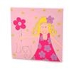 Little Miss Personalised Canvas: 51cm x 51cm - Large