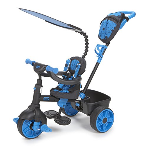 4-in-1 Deluxe Edition Trike (6-9 Months, Neon Blue)