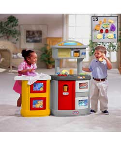 Little Tikes Double Up Kitchen and Laundry Centre