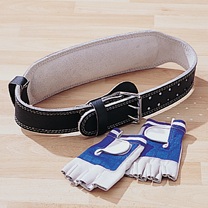 belt and glove set