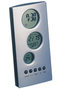 lcd thermo alarm clock