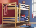 solid natural pine bunkbed