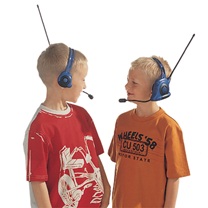 walkie-talkie headset