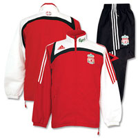 Liverpool Adidas 07-08 Liverpool Presentation Tracksuit (Red) -
