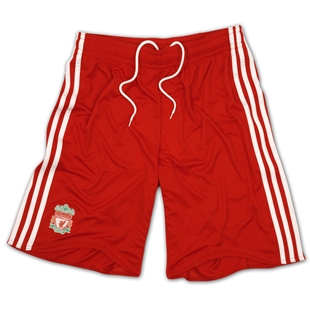 Liverpool Adidas 08-09 Liverpool home shorts - Kids