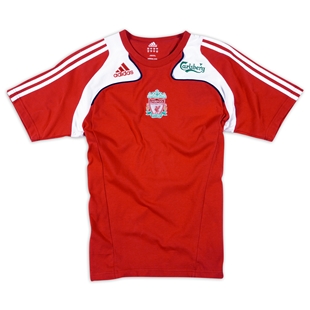Adidas 08-09 Liverpool Training Shirt (red)