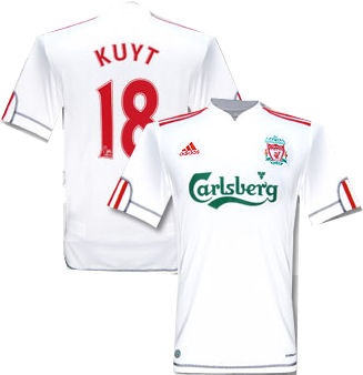 Liverpool Adidas 09-10 Liverpool 3rd (Kuyt 18)