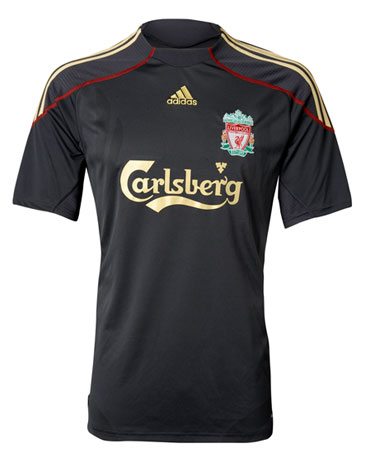 Liverpool Adidas 09-10 Liverpool away shirt