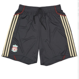 Adidas 09-10 Liverpool away shorts - Kids