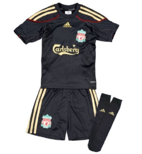 Liverpool Adidas 09-10 Liverpool Little Boys away