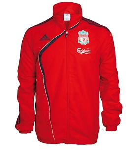 Liverpool Adidas 09-10 Liverpool Presentation Jacket (Red)