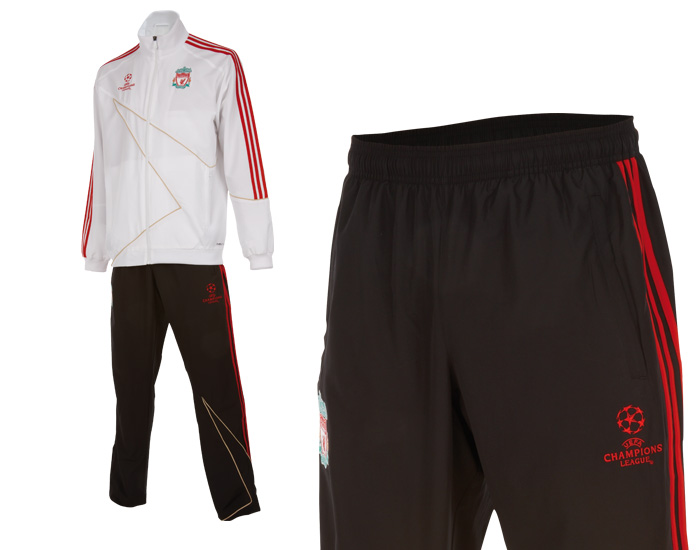 Liverpool Adidas 09-10 Liverpool Presentation Suit (White)