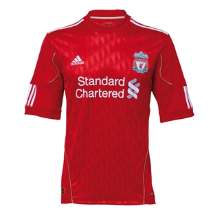 Liverpool Adidas 2010-11 Liverpool Home Shirt (  Your Name)