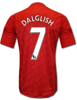 Liverpool Adidas 2010-11 Liverpool Home Shirt (Dalglish 7)