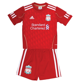 Liverpool Adidas 2010-11 Liverpool Little Boys Home Mini Kit