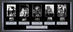 Cup Winners - Deluxe Sports Cell: 245mm x 540mm (approx). - black frame with black mount