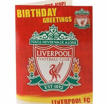 Liverpool F.C. Liverpool Fc Sound Greeting Card