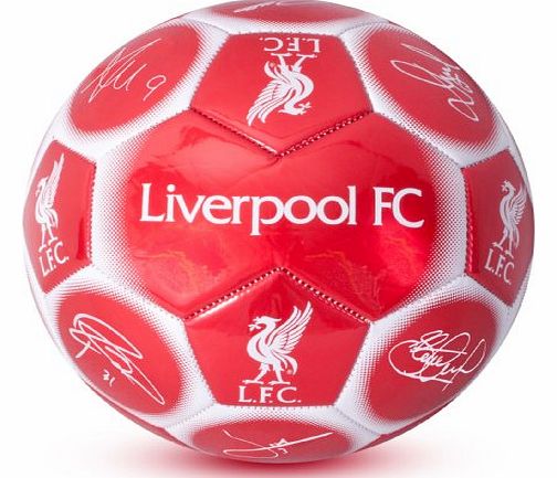Liverpool F.C. Team Signature Football Liverpool Size 5