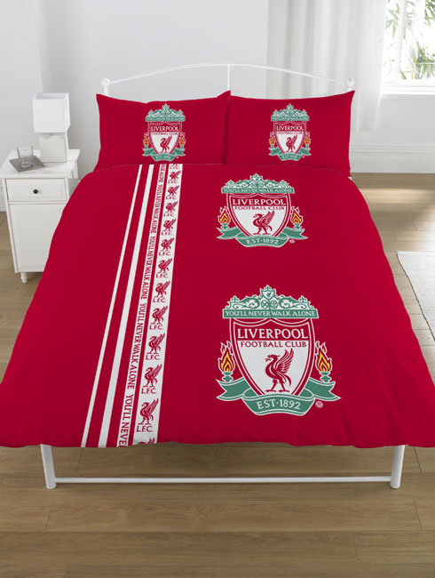 Liverpool FC Football Double Duvet Cover and