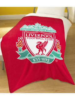 Liverpool FC Printed Fleece Blanket