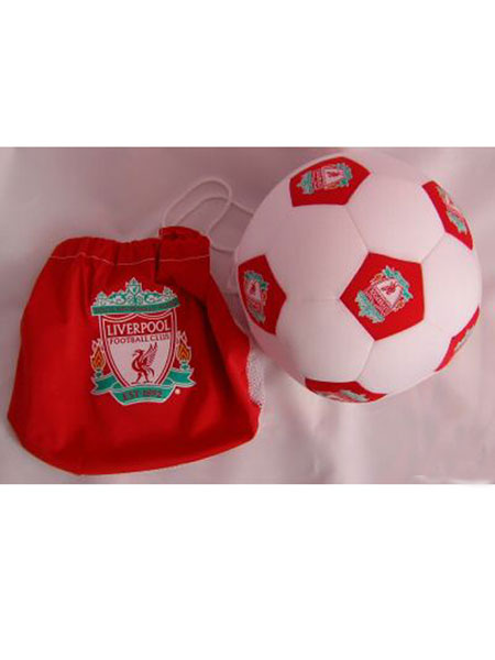 Liverpool FC Shaped Football Cushion