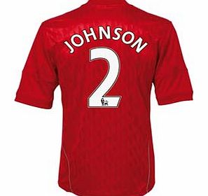 Adidas 2010-11 Liverpool Home Shirt (Johnson 2) - Kids