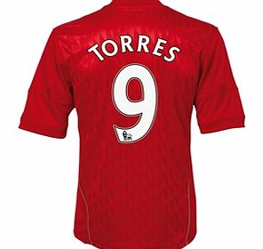 Liverpool Home Shirt Adidas 2010-11 Liverpool Home Shirt (Torres 9) - Kids