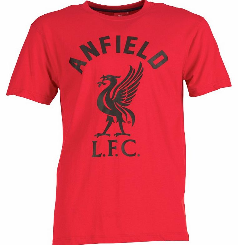 Mens Anfield T-Shirt Red