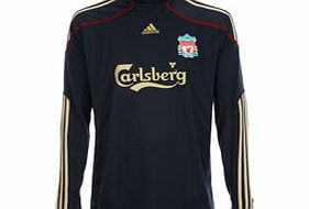 Liverpool Puma 09-10 Liverpool L/S away (  Your Name)