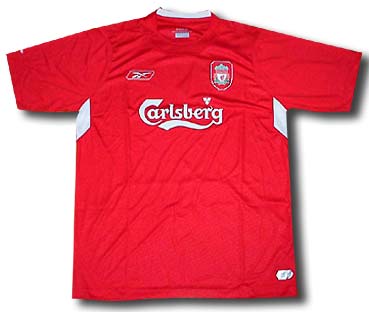 Liverpool Reebok Liverpool home 04/05